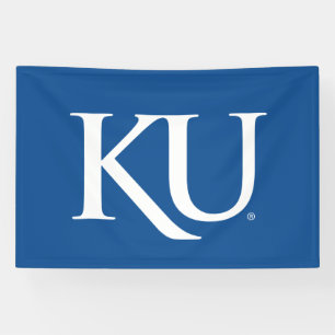 KU Monogram Logo Banner