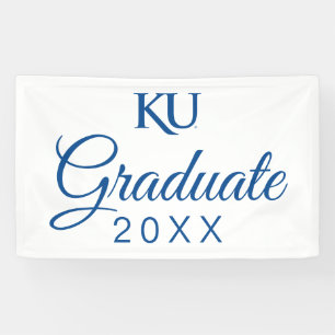 KU Monogram Logo Banner