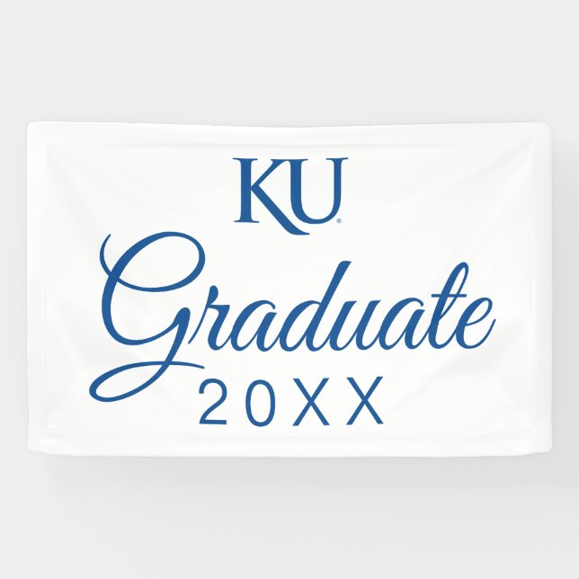 KU Monogram Logo Banner (Horizontal)
