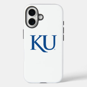 KU Monogram Logo iPhone 16 Case