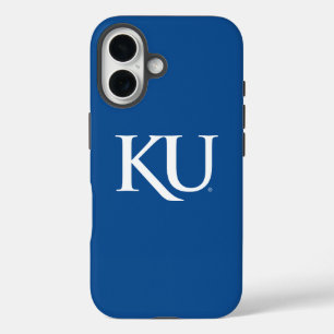 KU Monogram Logo iPhone 16 Case