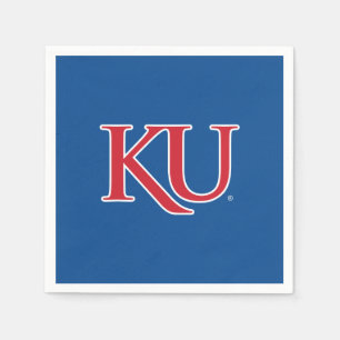 KU Monogram Logo Napkins