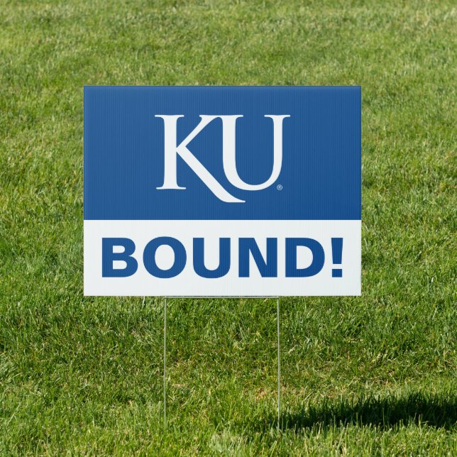 KU Monogram Logo Sign (Insitu)