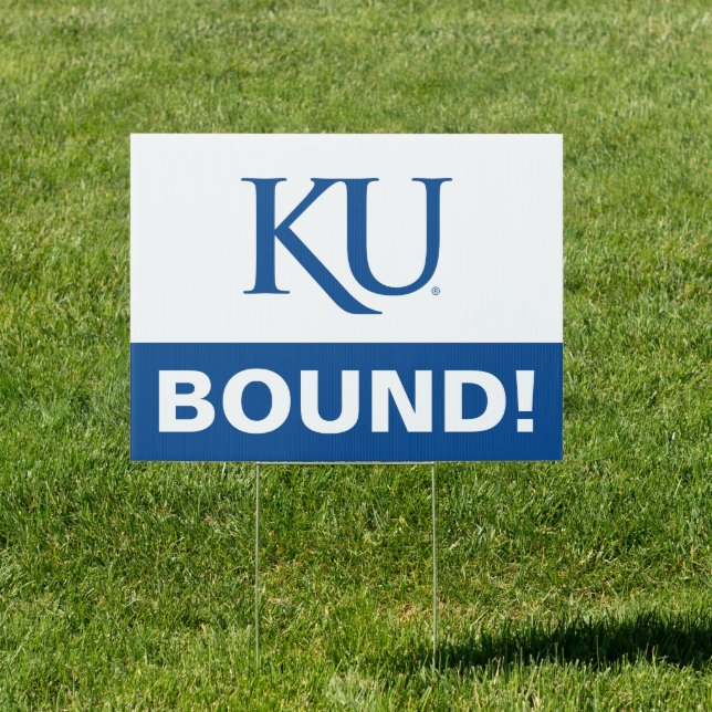 KU Monogram Logo Sign (Insitu)