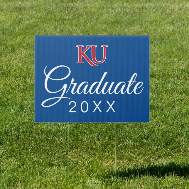 KU Monogram Logo Sign (Insitu)