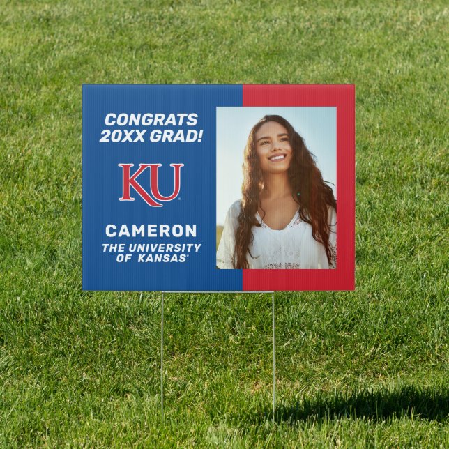 KU Monogram Logo Sign (Insitu)