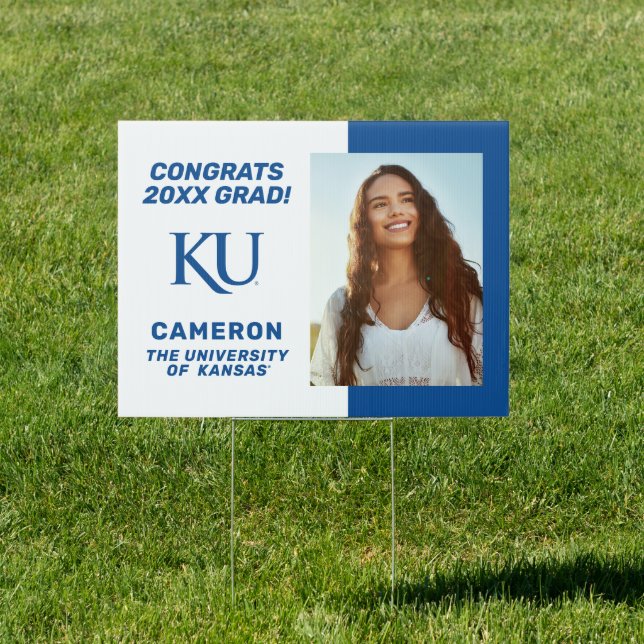 KU Monogram Logo Sign (Insitu)