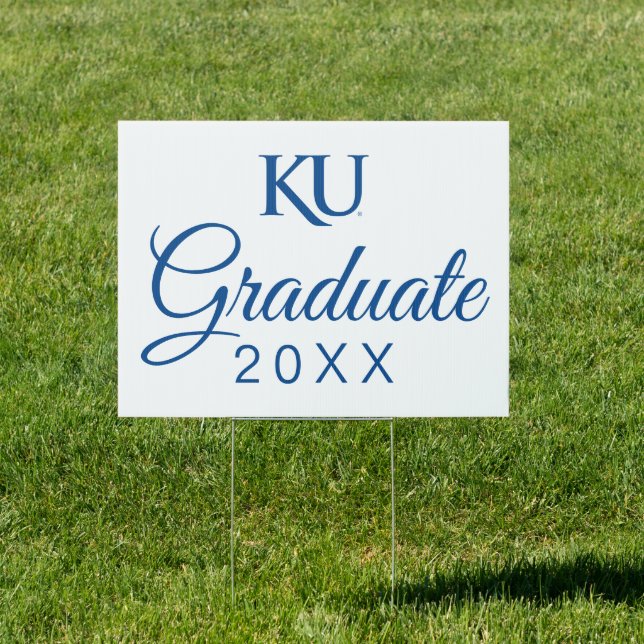 KU Monogram Logo Sign (Insitu)