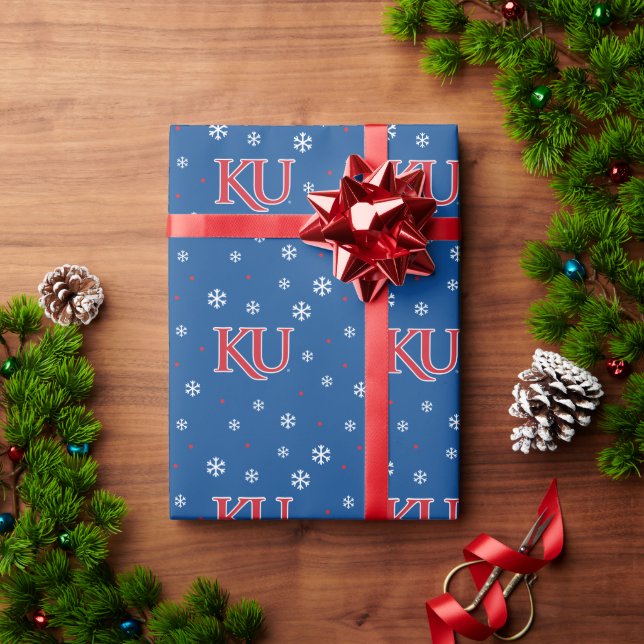 KU Monogram Logo Wrapping Paper (Holiday Gift)