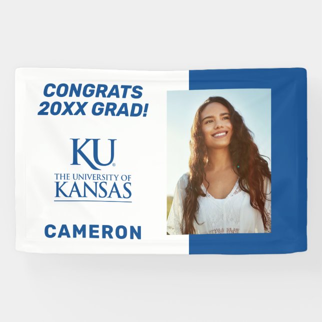 KU University of Kansas Logo Banner (Horizontal)