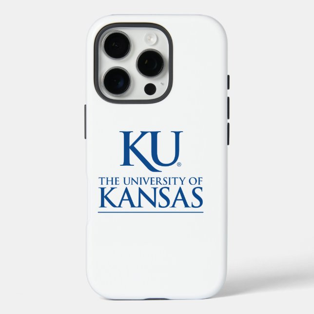 KU University of Kansas Logo Case-Mate iPhone Case (Back)