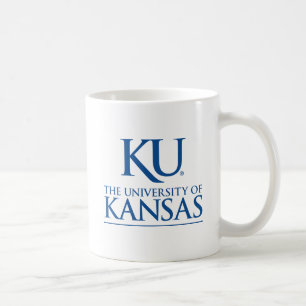 KU University of Kansas Logo Coffee Mug