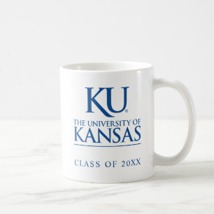 KU University of Kansas Logo Coffee Mug