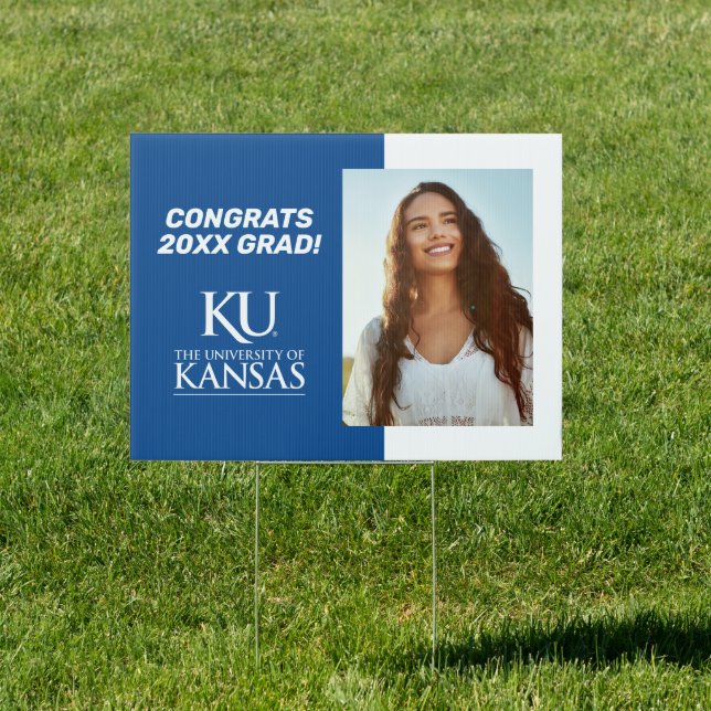 KU University of Kansas Logo Sign (Insitu)