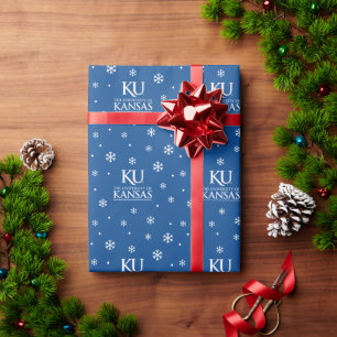 KU University of Kansas Logo Wrapping Paper