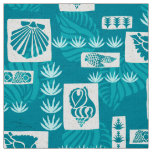 Kua Bay Hawaiian Undersea Shells Fabric