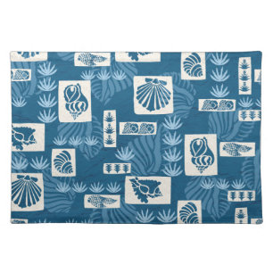 Kua Bay Hawaiian Undersea Shells Placemat