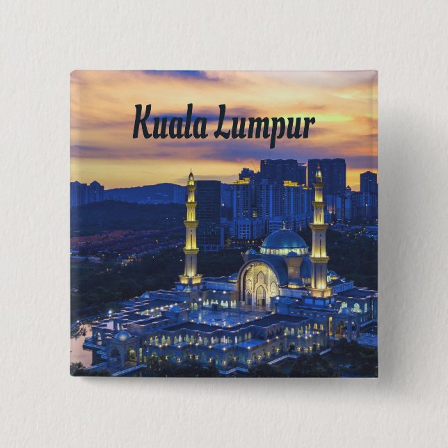 Kuala Lumpur Button (Front)