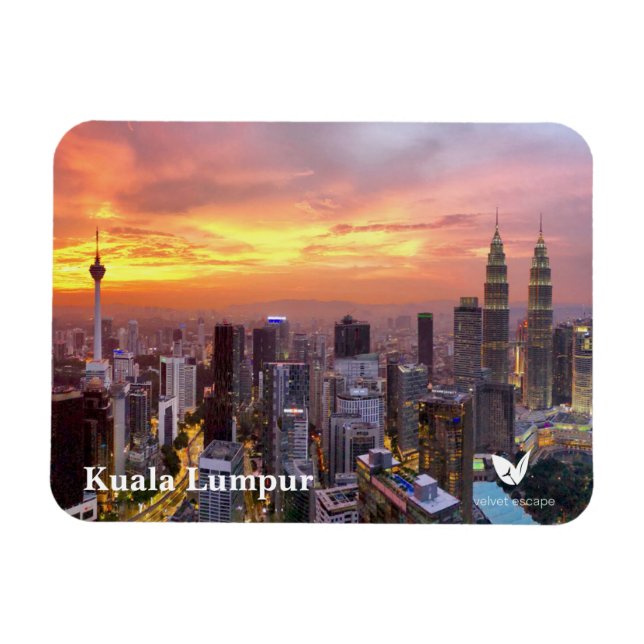 Kuala Lumpur - magnet by Velvet Escape (Horizontal)