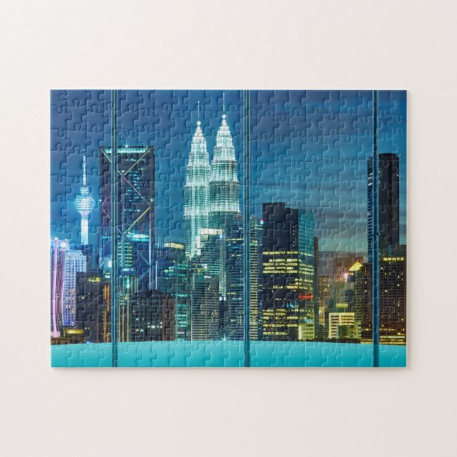 Kuala Lumpur  Malaysia Jigsaw Puzzle (Horizontal)