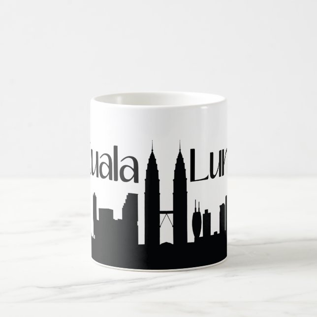 Kuala Lumpur, Malaysia Landmark Gift Mug (Center)