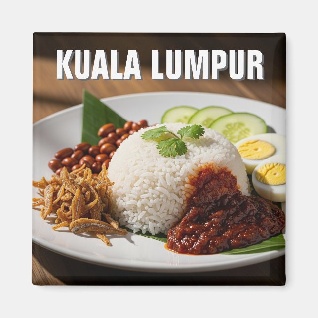 Kuala Lumpur Malaysia Magnet (Front)