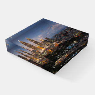 Kuala Lumpur Malaysia, Or Your City's Photo Paperweight