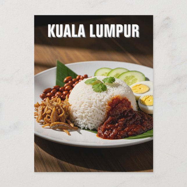 Kuala Lumpur Malaysia Postcard (Front)