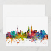 Kuala Lumpur Malaysia Skyline (Front/Back)