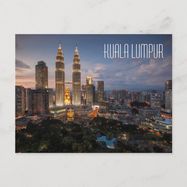Kuala Lumpur postcard (Front)
