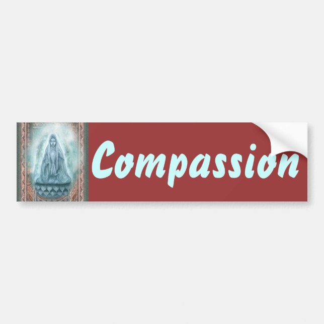 Kuan Yin bumper sticker (Front)
