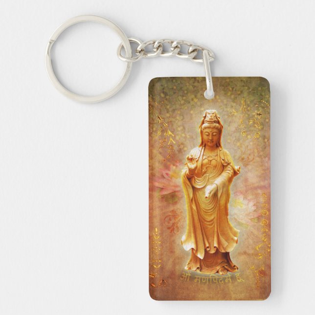Kuan Yin Keychain (Front)