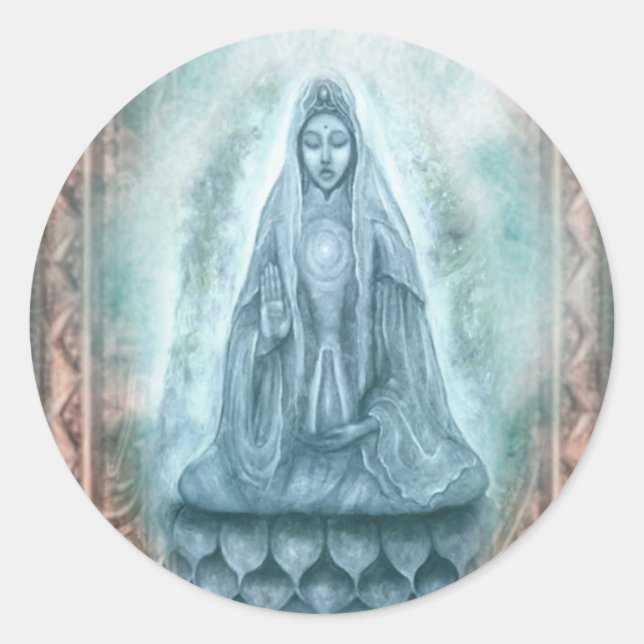 Kuan Yin sticker (Front)