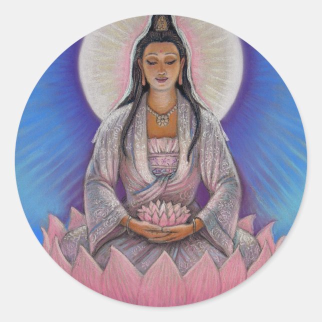 Kuan Yin Sticker (Front)