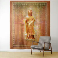 Kuan discount yin tapestry