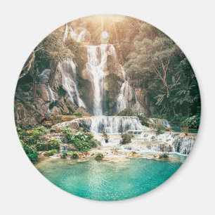 Kuang Si Falls Luang Prabang Magnet