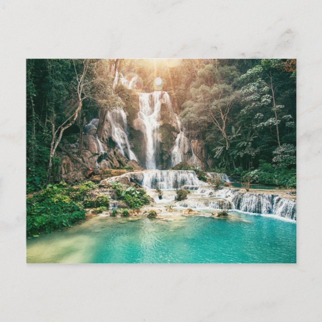 Kuang Si Falls| Luang Prabang Postcard (Front)