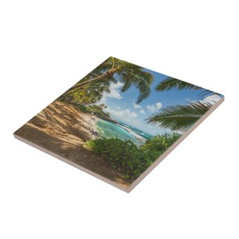 Kuau Cove Beach | Maui, Hawaii Ceramic Tile | Zazzle