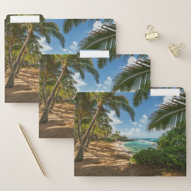 Kuau Cove Beach | Maui, Hawaii File Folder (Set)