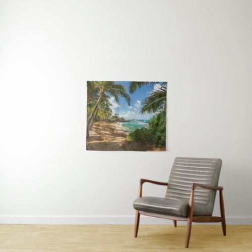 Kuau Cove Beach  Maui Hawaii Tapestry