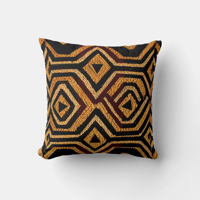Kuba Cloth Pillow (Front)