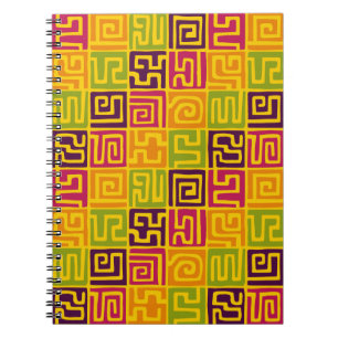 Kuba Style Pattern 071019 - Colors Notebook