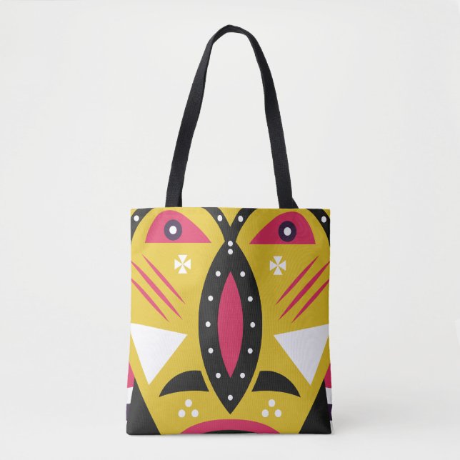 Kuba tribal tote bag (Front)