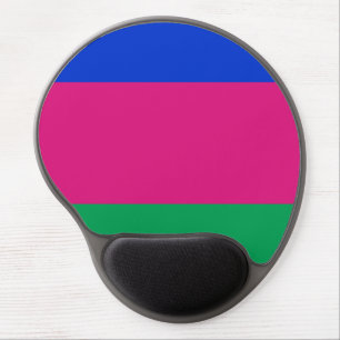 Kuban People's Republic Flag Gel Mouse Pad
