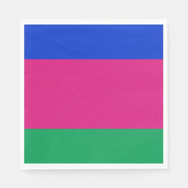Kuban People's Republic Flag Napkins (Front)