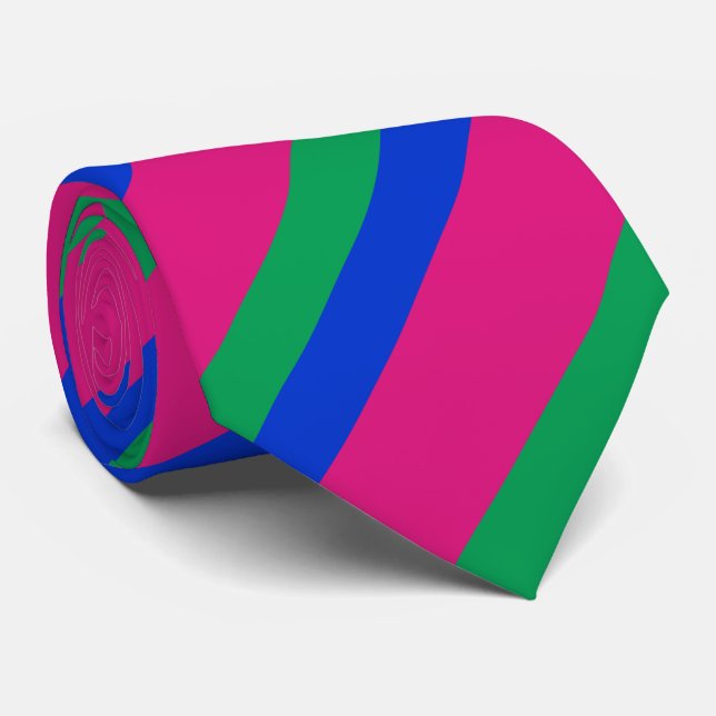 Kuban People's Republic Flag Neck Tie (Rolled)