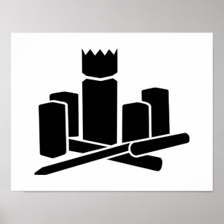 Kubb Poster