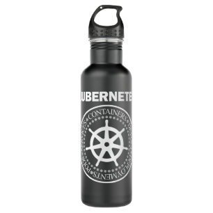 Kubernetes devops programming container docker ser stainless steel water bottle