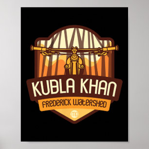 Kubla Khan - Frederick Watershed, Maryland Poster