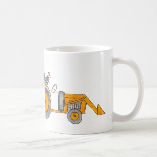 Kubota And Hens Small Coffee Mug